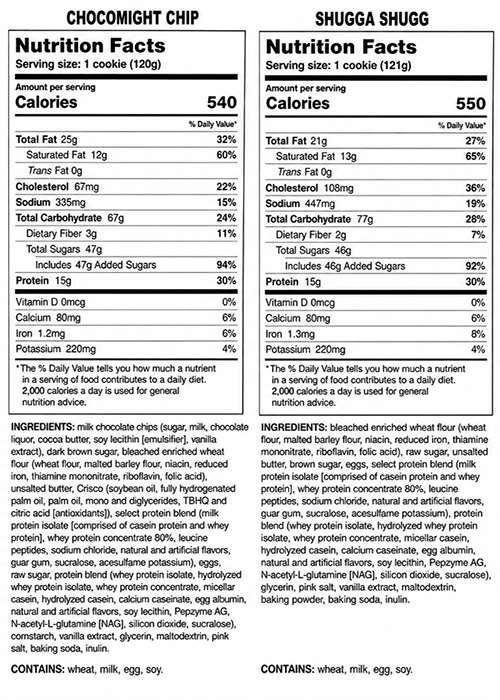 Quarter-Pound Bakery-Style Protein Cookies | 15g Protein | DanaMight